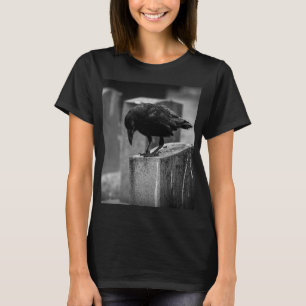 Camiseta Crow en el cementerio caído