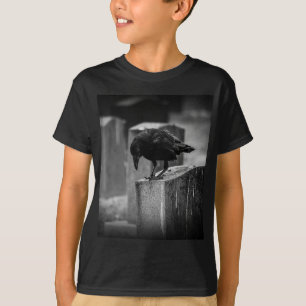 Camiseta Crow en el cementerio caído