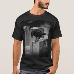 Camiseta Crow en el cementerio caído