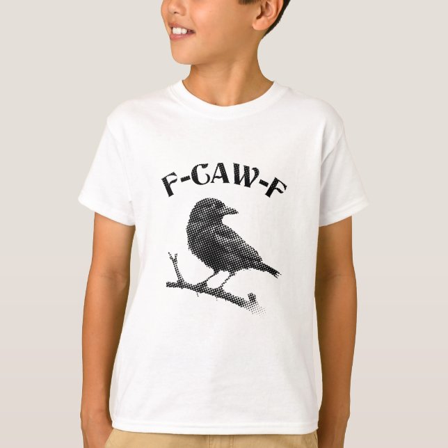 Camiseta Crow F-CAW-F Halloween (Anverso)