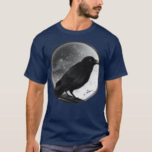 Camiseta Crow Halloween Gothic Raven