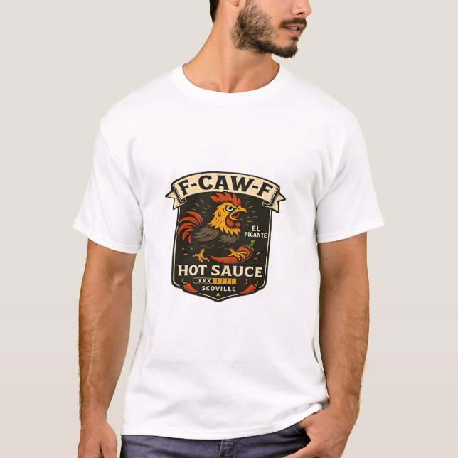 Camiseta Crow Humor Funny Gothic F-Caw-F (Anverso)