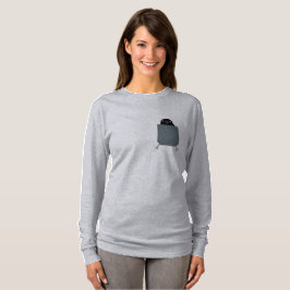 Camiseta Crow Long Sleeve Tshirt