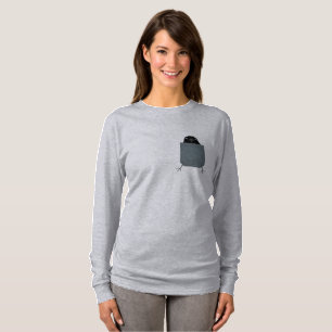 Camiseta Crow Long Sleeve Tshirt