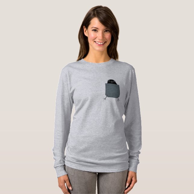 Camiseta Crow Long Sleeve Tshirt (Anverso completo)