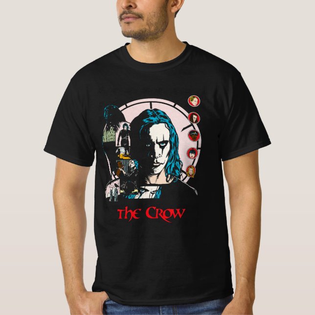 Camiseta Crow Movie Soft, The Crow Poster, película de los  (Anverso)