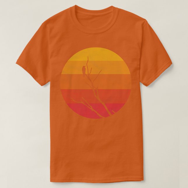 Camiseta Crow on Tree (Diseño del anverso)