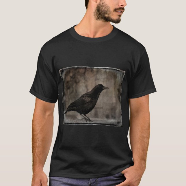 Camiseta Crow oscuro (Anverso)
