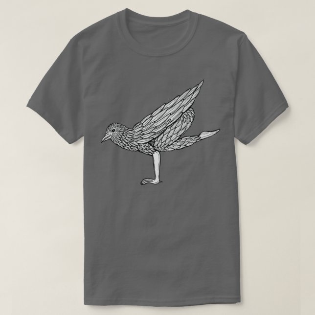 Camiseta Crow Pose Bakasana (Diseño del anverso)