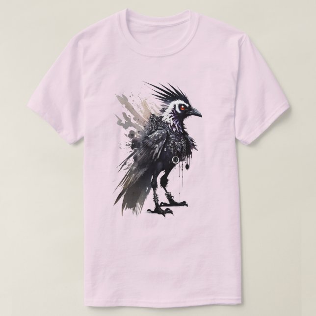 Camiseta Crow Punk 01 T-Shirt (Diseño del anverso)