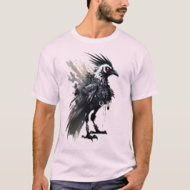Camiseta Crow Punk 01 T-Shirt