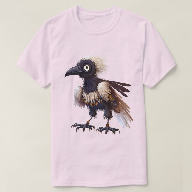Camiseta Crow Punk 02 (Diseño del anverso)