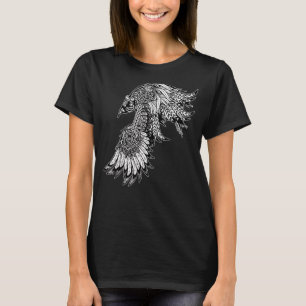 Camiseta Crow Raven Mitología nórdica Viking Símbolo nórdic