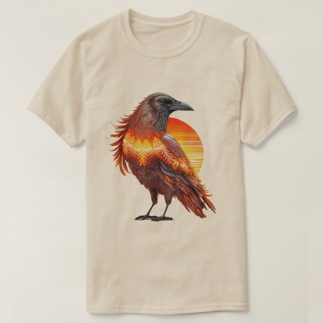 Camiseta Crow Sun 01 T-Shirt (Diseño del anverso)