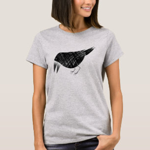 Camiseta Crow T-shirt más fino