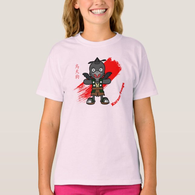 Camiseta Crow Tengu Yokai (Anverso)