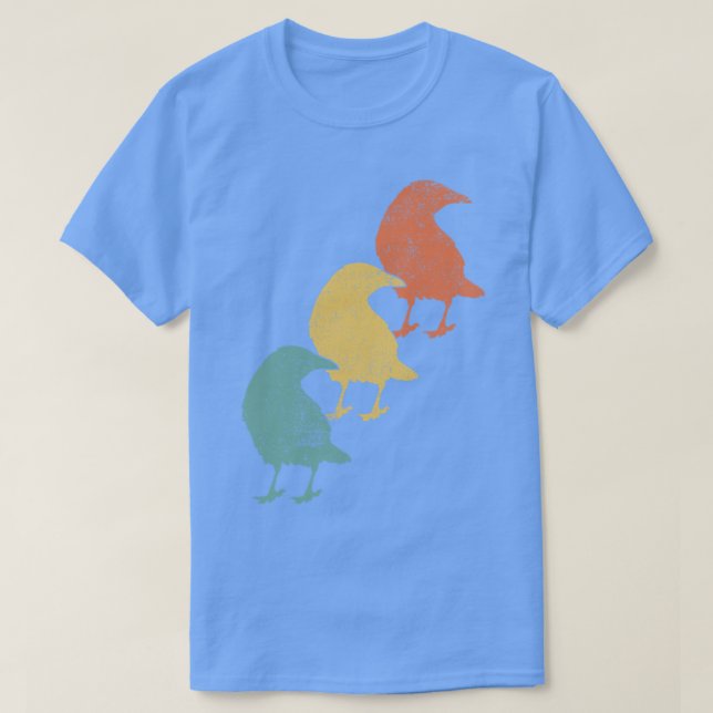 Camiseta Crow TShirtCrow Raven Bird (Diseño del anverso)