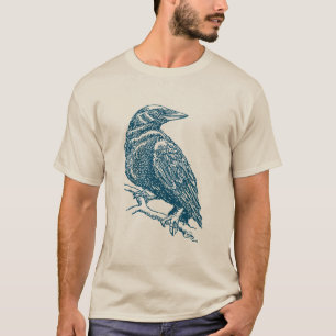 Camiseta Crow v2 - Ocean Blue