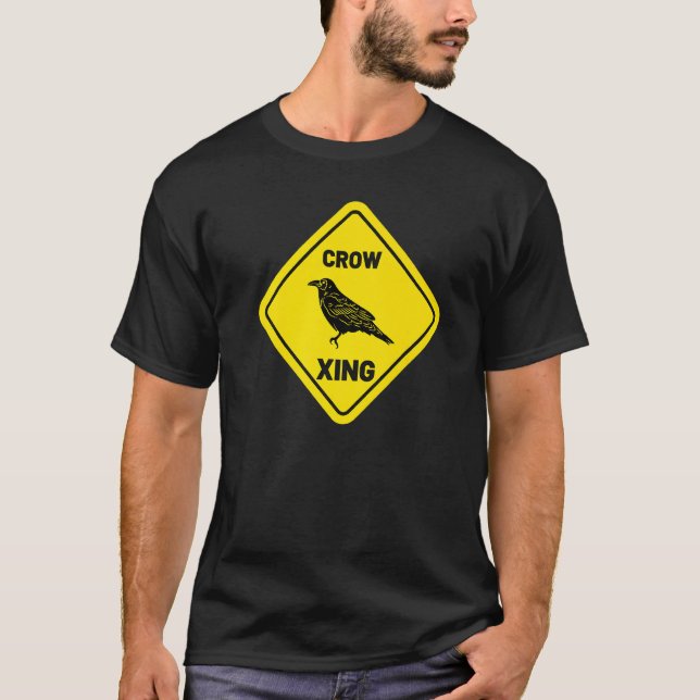 Camiseta Crow Xing Bird Vintage (Anverso)