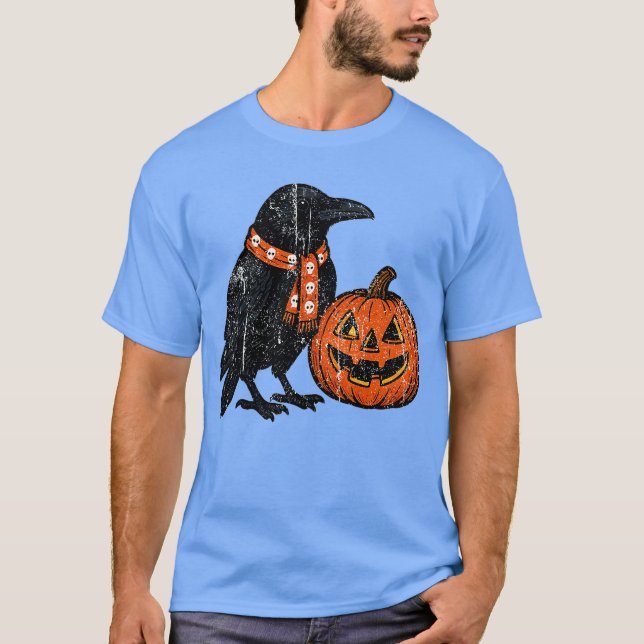 Camiseta Crow y Calabaza (Anverso)
