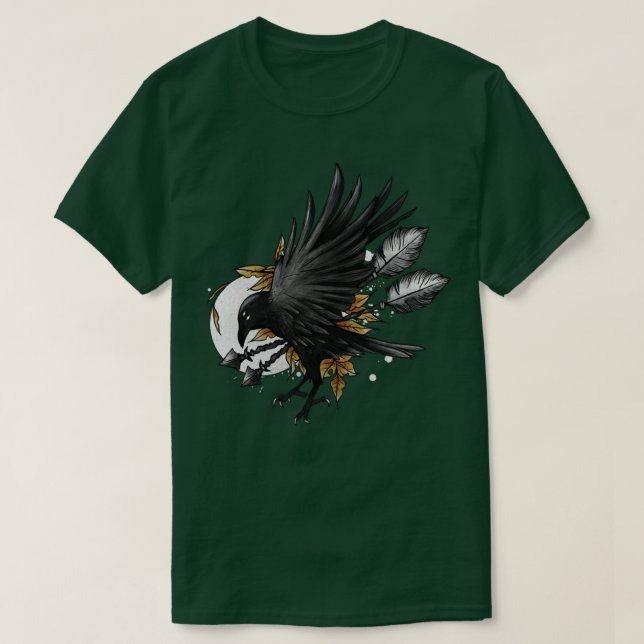 Camiseta Crow y Flechas (Diseño del anverso)
