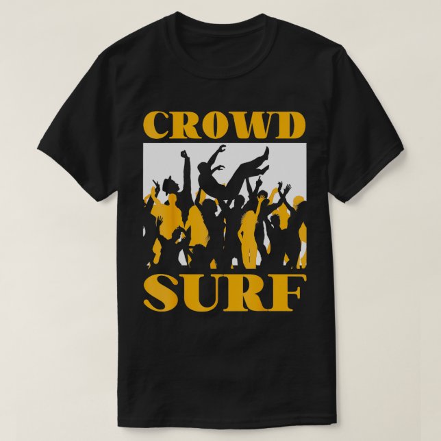Camiseta Crowd Surfing Crowd Surfing (Diseño del anverso)