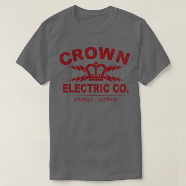 Camiseta Crown Electric Company (Diseño del anverso)
