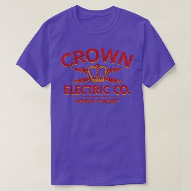 Camiseta Crown Electric Company1953 (Diseño del anverso)