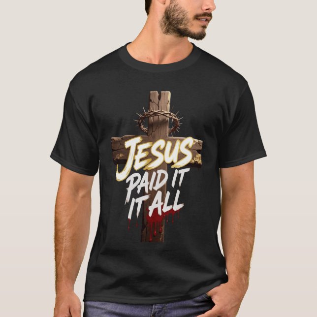 Camiseta Crown of Thorns Jesus Shirt – Christian T-Shirt (Anverso)