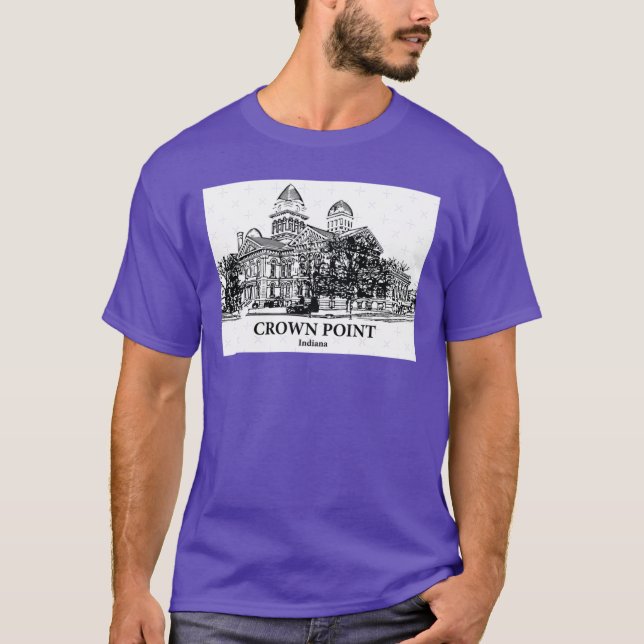 Camiseta Crown Point Indiana (Anverso)