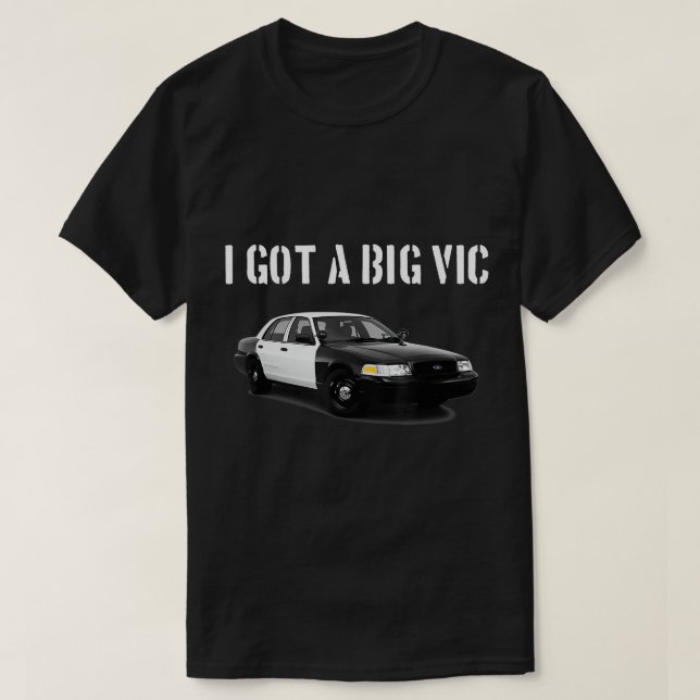 Camiseta Crown Vic Funny P71 Punny Car Enthusiast T-Shirt (Diseño del anverso)