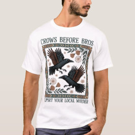 Camiseta Crows Antes De Que Bros Apoyen Tu Pesadilla De Ase