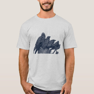 Camiseta Crows, asesinato de cuervos