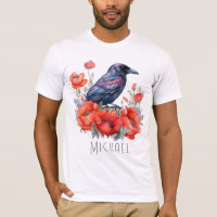 Crows Bird Crow Lover Flower