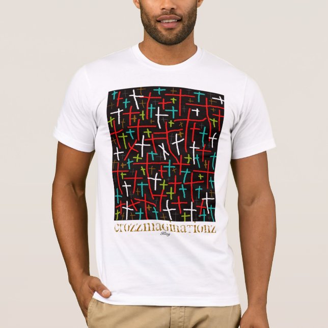 Camiseta "Crozzmaginationz" por Michael Crozz (Anverso)
