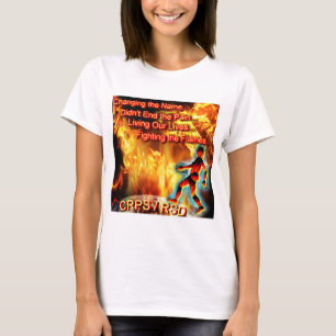 Camiseta CRPS/RSD que vive nuestras vidas, luchando las