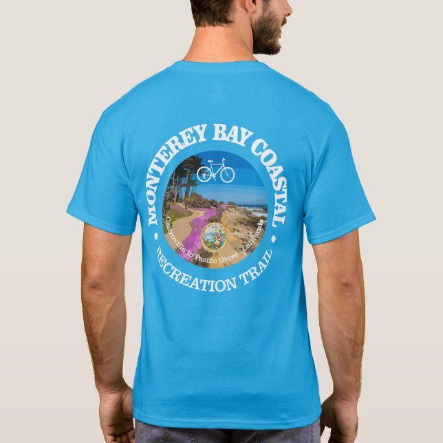 Camiseta CRT de la bahía de Monterey (ciclismo c) (Reverso)