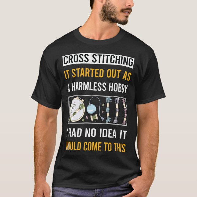 Camiseta Cruce de hobby sin daño (Anverso)