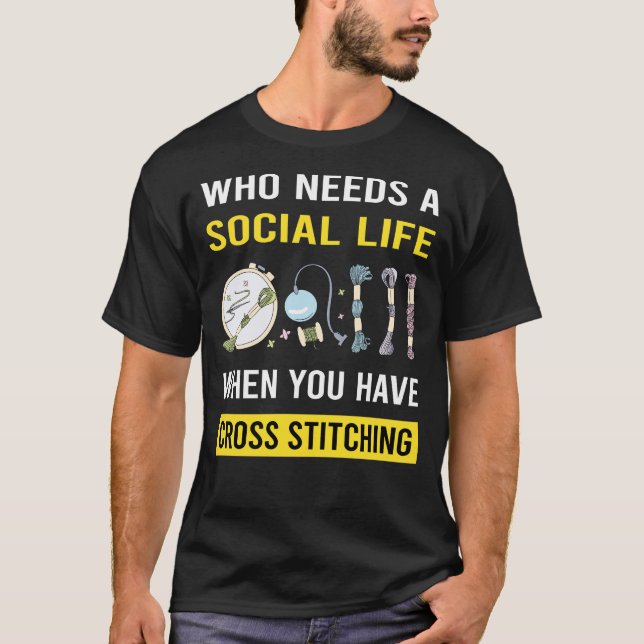 Camiseta Cruce de la vida social (Anverso)