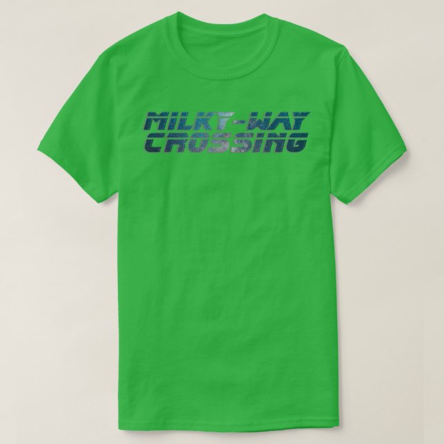 Camiseta Cruce de las vías navegables (Diseño del anverso)