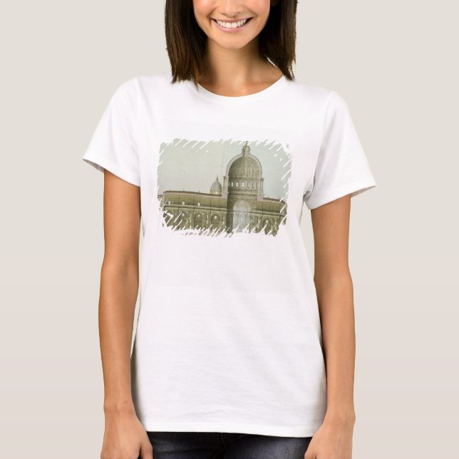Camiseta Cruce longitudinal de San Pedro en Roma, (Anverso)