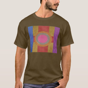 Camiseta CRUCE su corazón - color de seda Pallete del sat