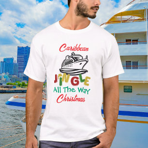 Camiseta Crucero caribeño de Navidad Personalizar