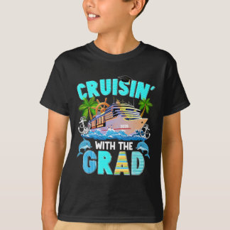 Camiseta Crucero con el graduado viaje de crucero de gradua