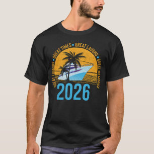 Camiseta Crucero de amigos 2026 viaje de vacaciones Crucero