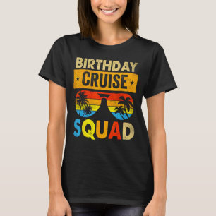 Camiseta Crucero de cumpleaños de la brigada de cruceros Bi