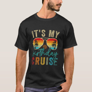 Camiseta Crucero de cumpleaños familiar Sungles Es mi cumpl