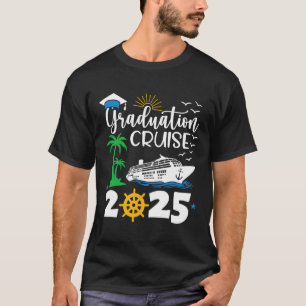 Camiseta Crucero de graduación 2025 Graduado Hawaii Playa V