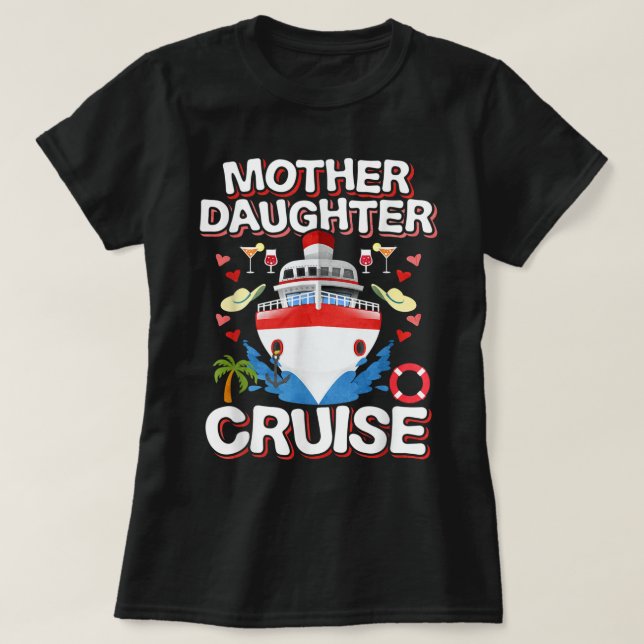 Camiseta Crucero de la hija madre (Diseño del anverso)