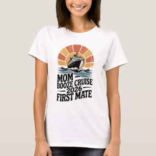Camiseta Crucero de licor de mamá 2026, familia coincidente